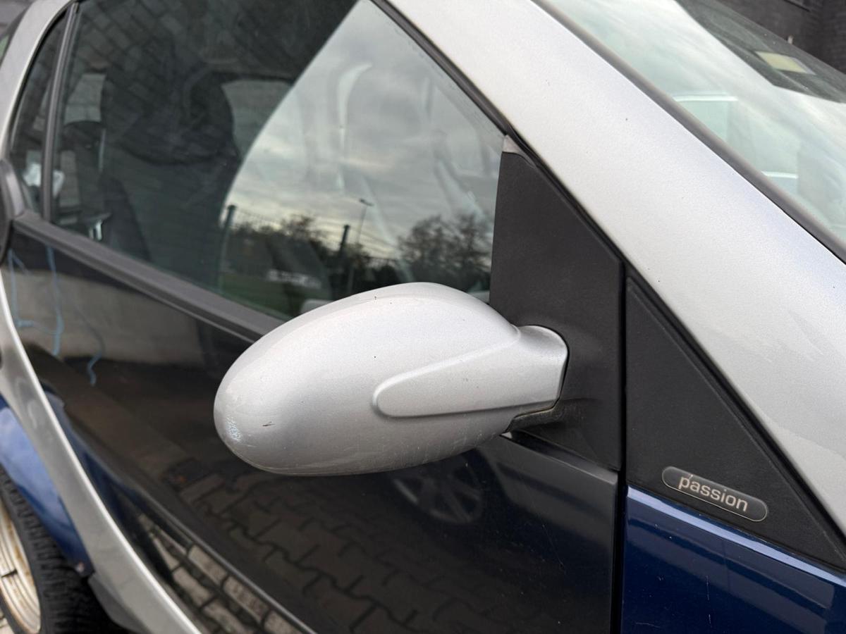 Smart ForTwo Coupe 450 original Außenspiegel rechts EB2 Silber manuell BJ03